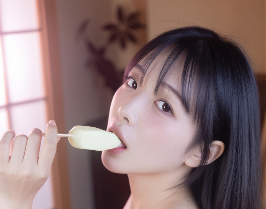 momorina - [MAXIM] Wet In The Rain｜62P 街灯雨幕卡在湿发贴锁骨-玩图志